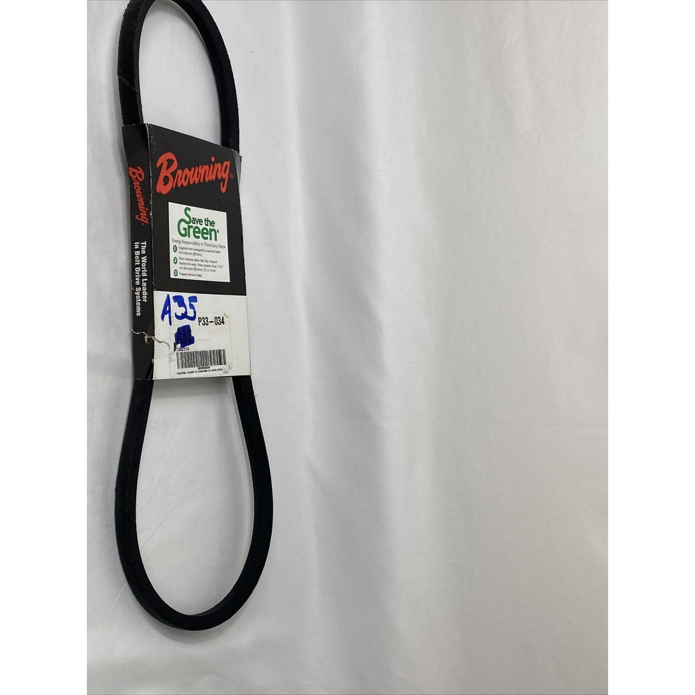 Browning Belt A35 Super Gripbelt A V Belt 3x620 s4113 Replacement - Picture 5 of 7